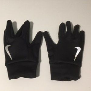 Nike Gloves Size Large LG  Black Thermal